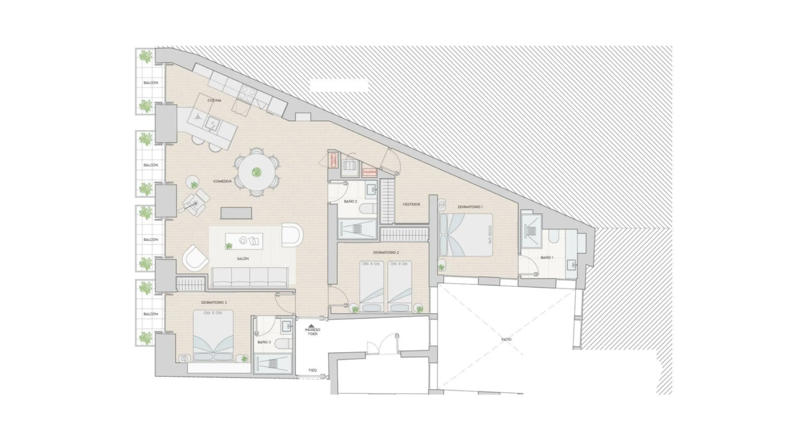 LUXURY REFURBISHED 3-BEDROOM APARTMENT IN CHUECA – 146 M² | MADRID CENTER
