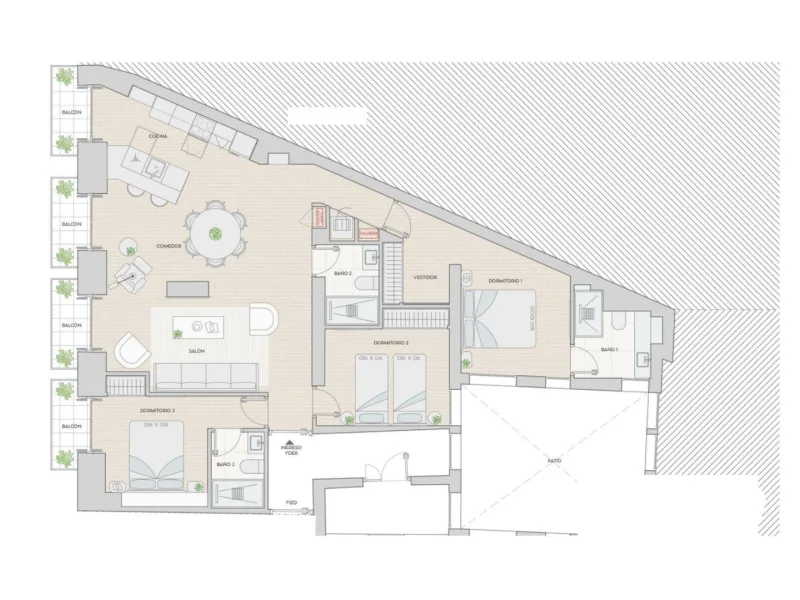 LUXURY REFURBISHED 3-BEDROOM APARTMENT IN CHUECA – 146 M² | MADRID CENTER
