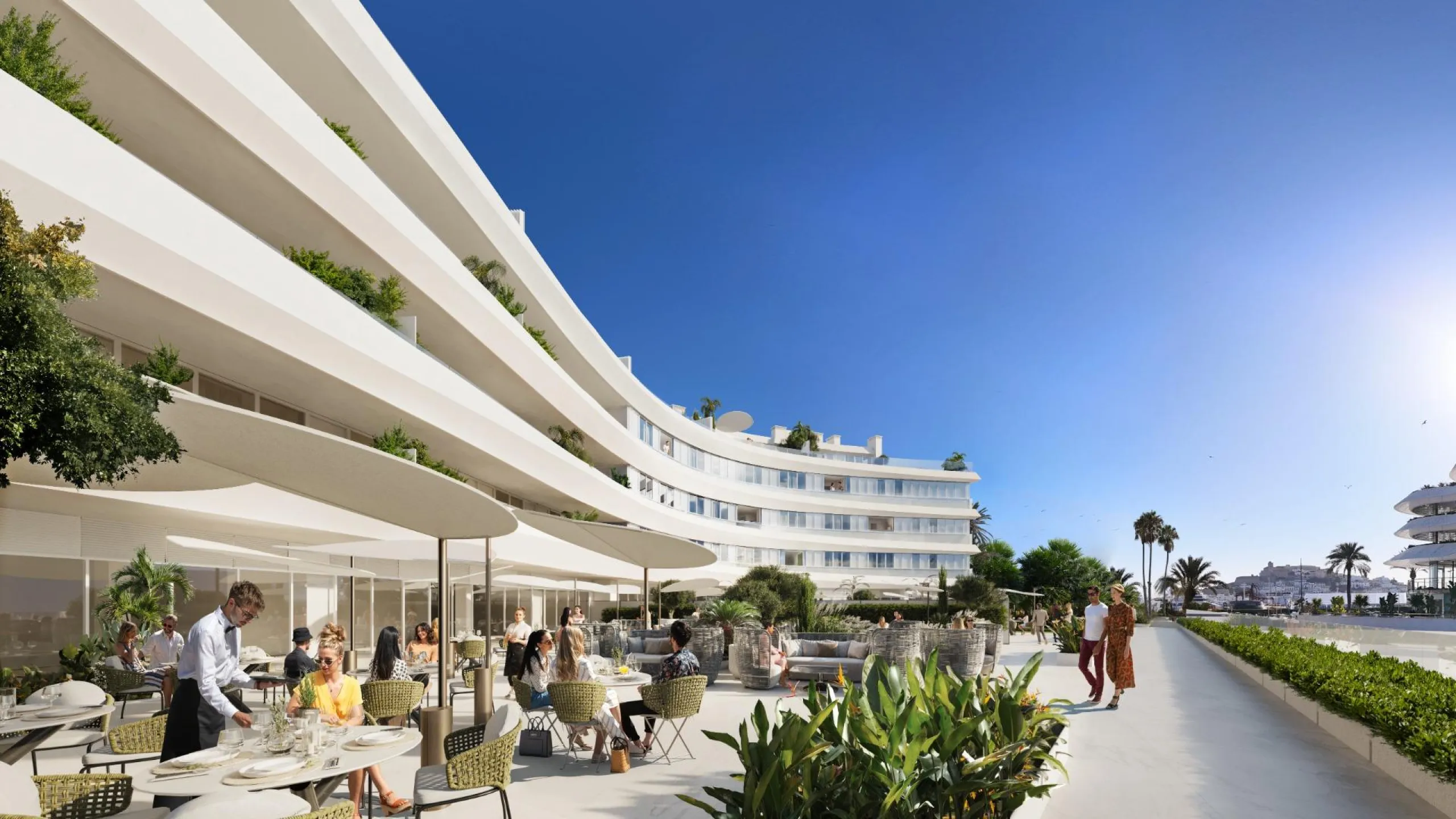LUXURIOUS AND EXCLUSIVE NEW DEVELOPMENT IN MARINA BOTAFOCH, IBIZA – 1-Bedroom Properties