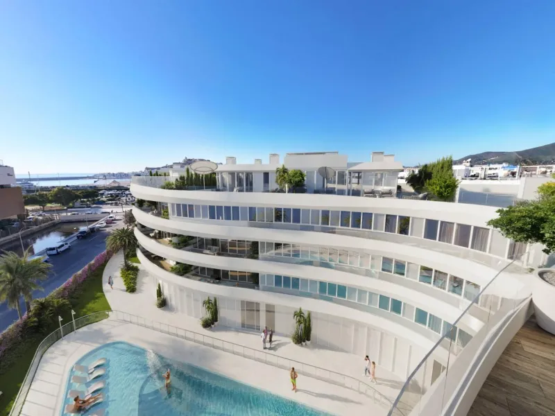 LUXURIOUS AND EXCLUSIVE NEW DEVELOPMENT IN MARINA BOTAFOCH, IBIZA – 1-Bedroom Properties