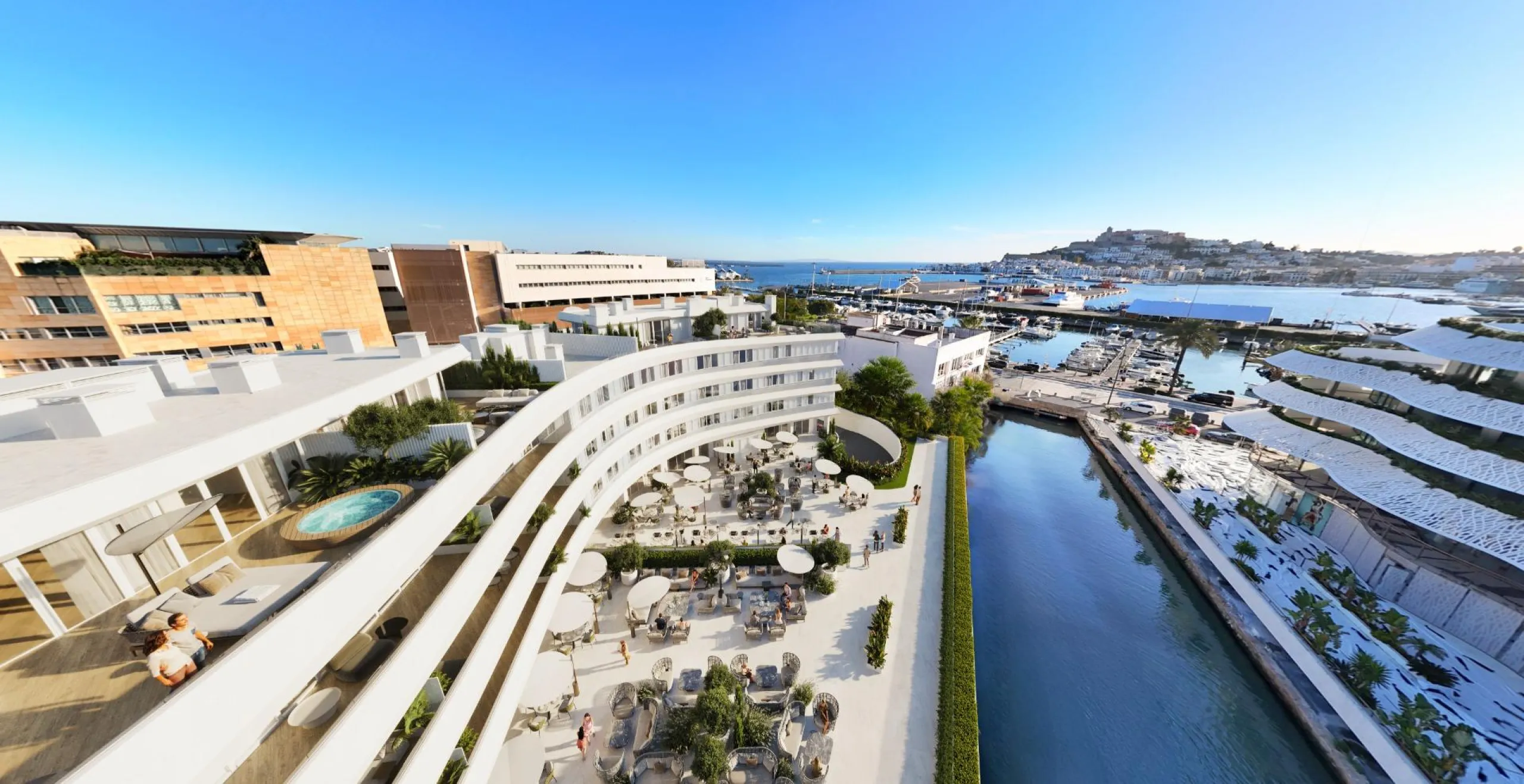 LUXURIOUS AND EXCLUSIVE NEW DEVELOPMENT IN MARINA BOTAFOCH, IBIZA – 1-Bedroom Properties