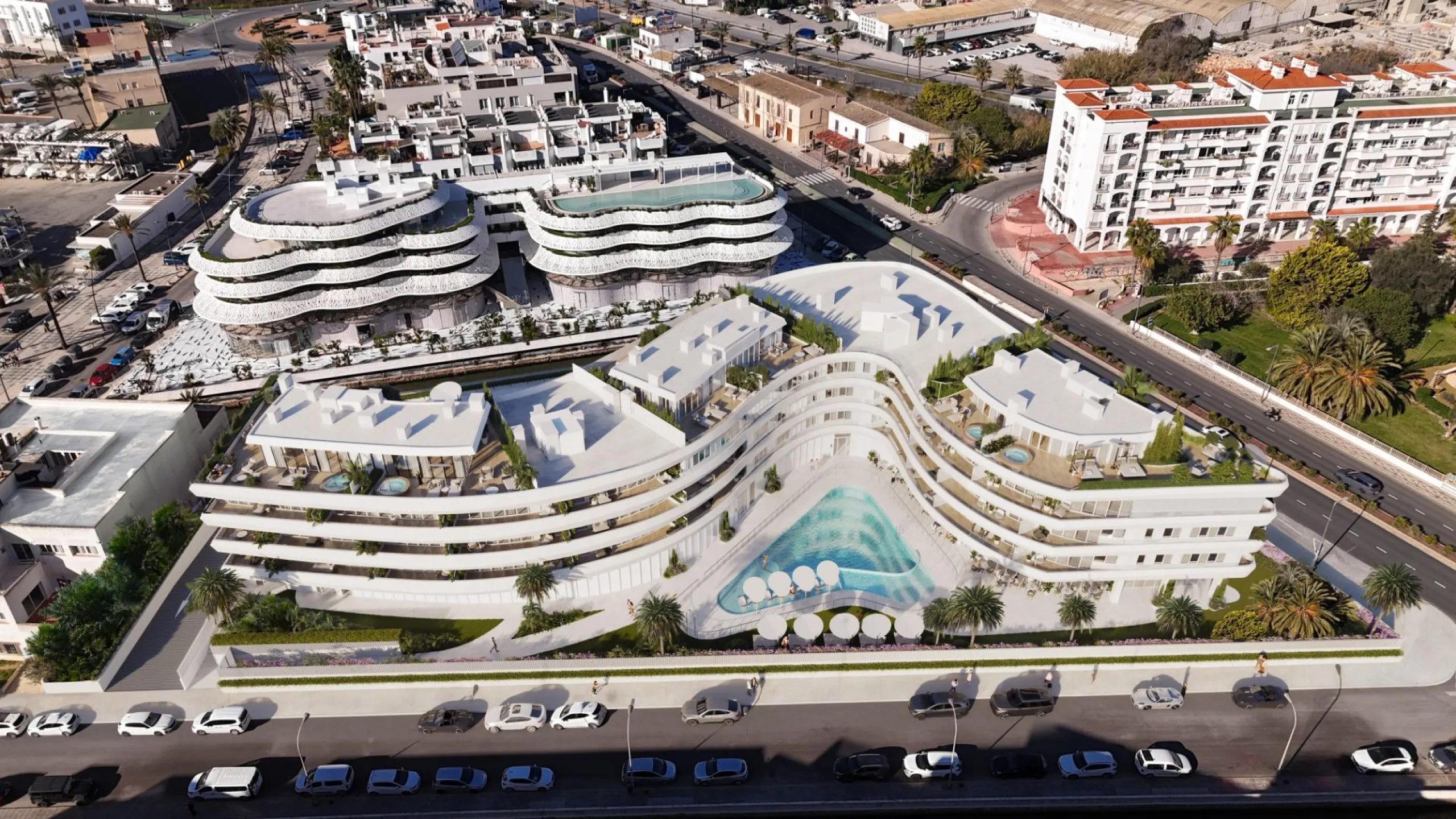 LUXURIOUS AND EXCLUSIVE NEW DEVELOPMENT IN MARINA BOTAFOCH, IBIZA – 1-Bedroom Properties