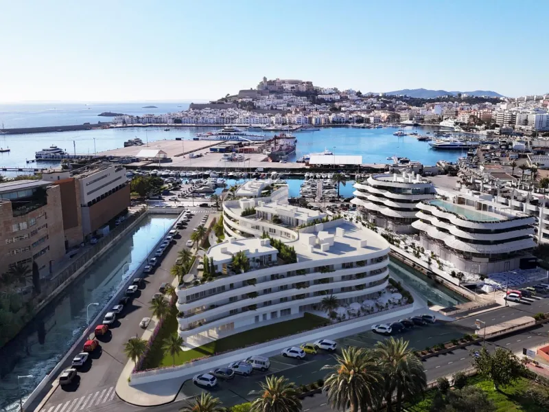 LUXURIOUS AND EXCLUSIVE NEW DEVELOPMENT IN MARINA BOTAFOCH, IBIZA – 1-Bedroom Properties