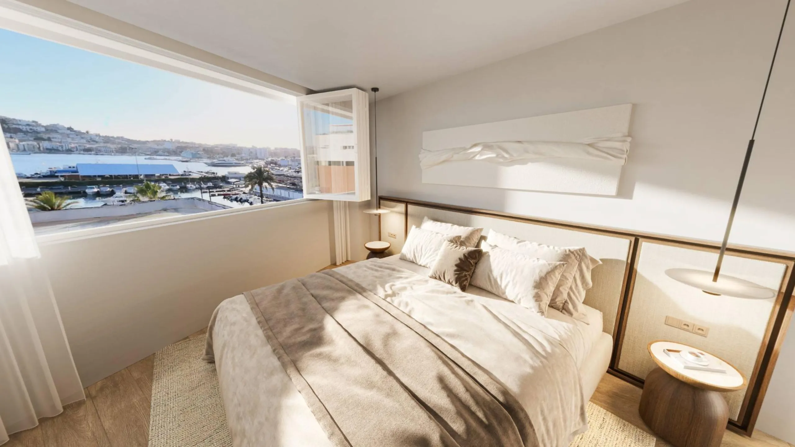 LUXURIOUS AND EXCLUSIVE NEW DEVELOPMENT IN MARINA BOTAFOCH, IBIZA – 2-Bedroom Properties