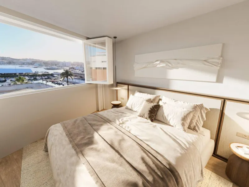 LUXURIOUS AND EXCLUSIVE NEW DEVELOPMENT IN MARINA BOTAFOCH, IBIZA – 2-Bedroom Properties