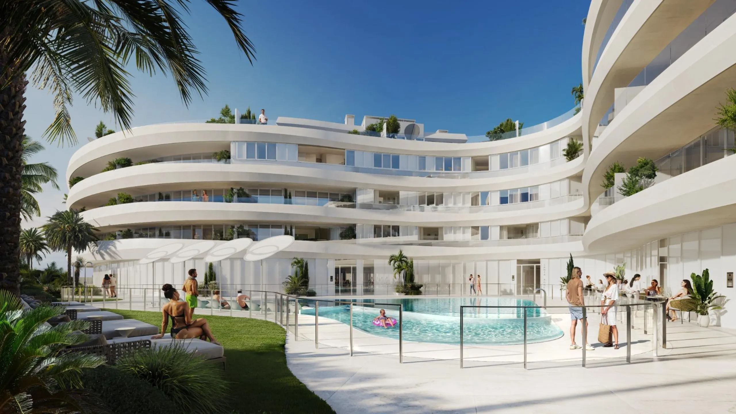 LUXURIOUS AND EXCLUSIVE NEW DEVELOPMENT IN MARINA BOTAFOCH, IBIZA – 2-Bedroom Properties