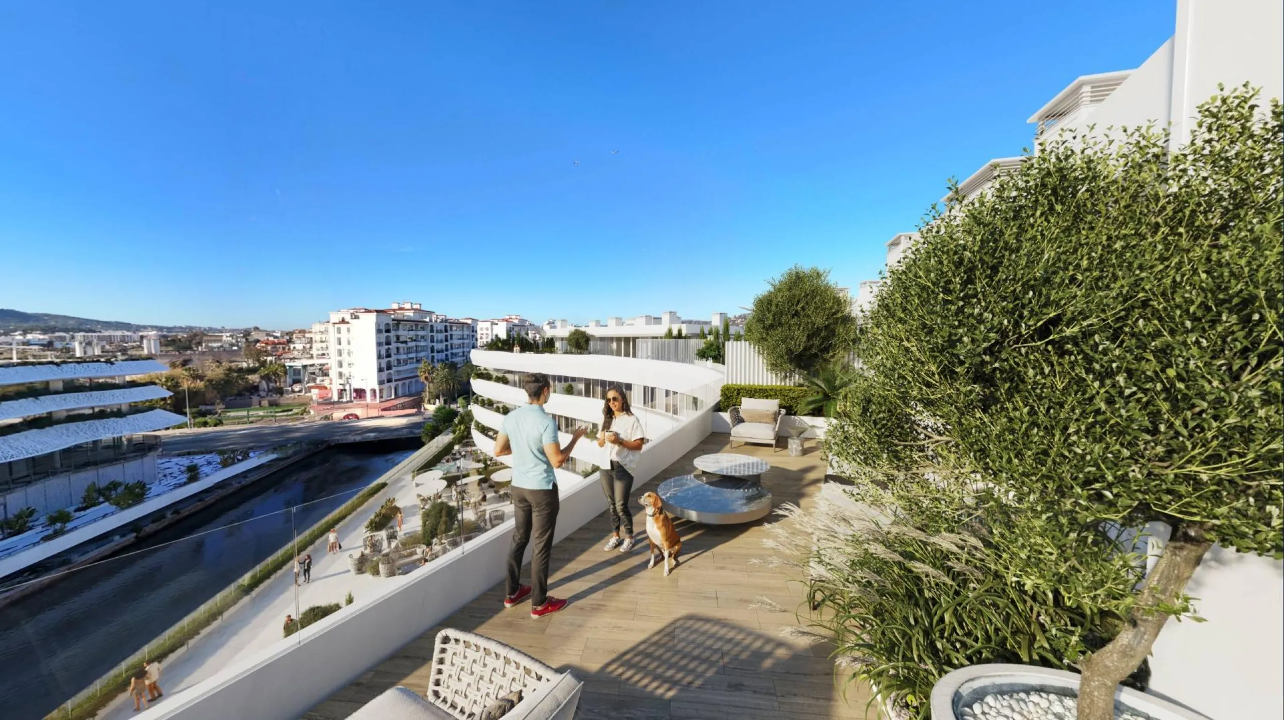 LUXURIOUS AND EXCLUSIVE NEW DEVELOPMENT IN MARINA BOTAFOCH, IBIZA – 2-Bedroom Properties