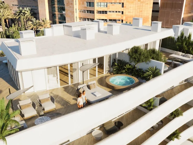 LUXURIOUS AND EXCLUSIVE NEW DEVELOPMENT IN MARINA BOTAFOCH, IBIZA – 2-Bedroom Properties