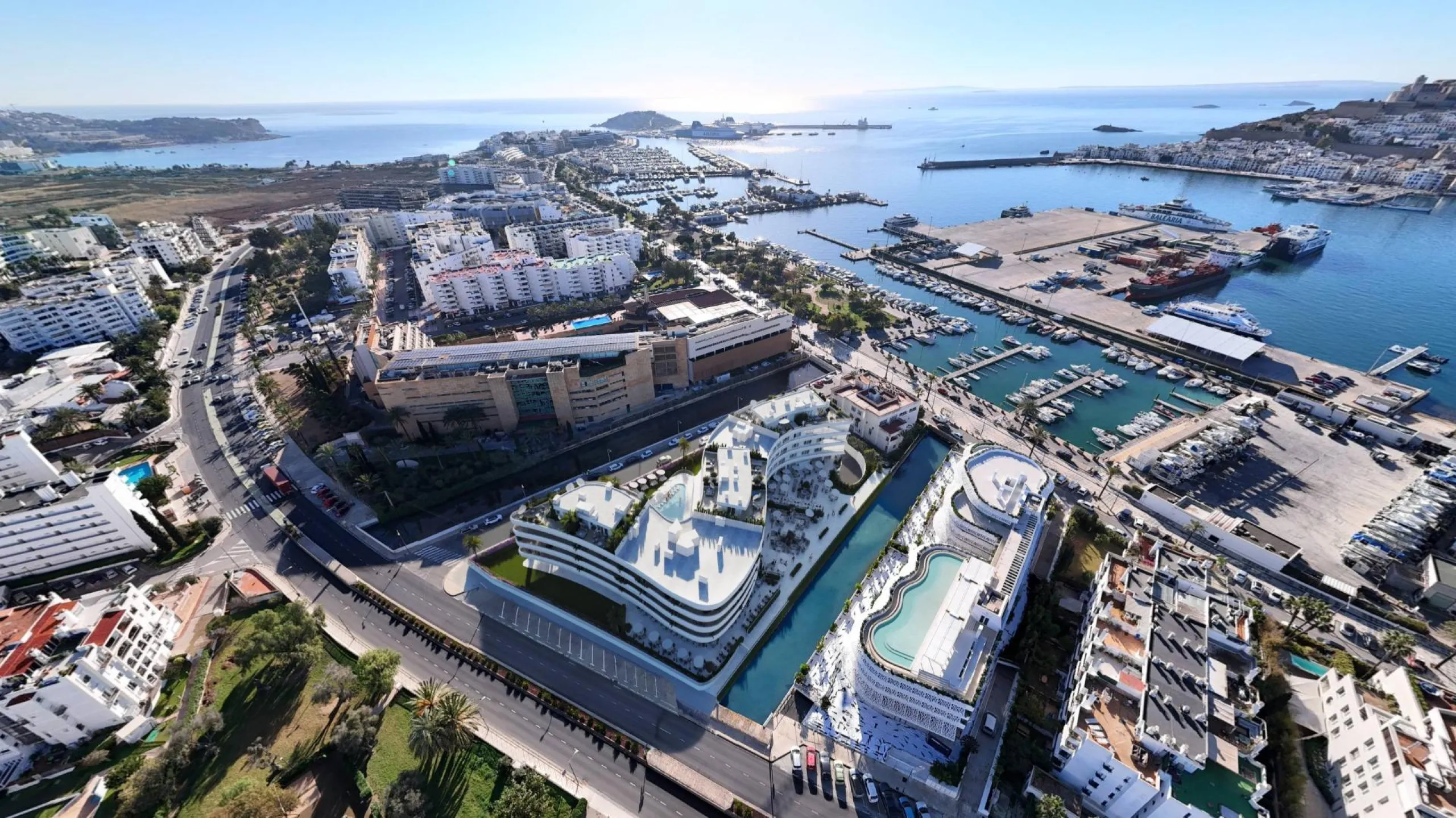 LUXURIOUS AND EXCLUSIVE NEW DEVELOPMENT IN MARINA BOTAFOCH, IBIZA – 2-Bedroom Properties