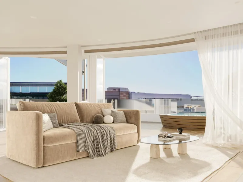 LUXURIOUS AND EXCLUSIVE NEW DEVELOPMENT IN MARINA BOTAFOCH, IBIZA – Duplex Penthouses