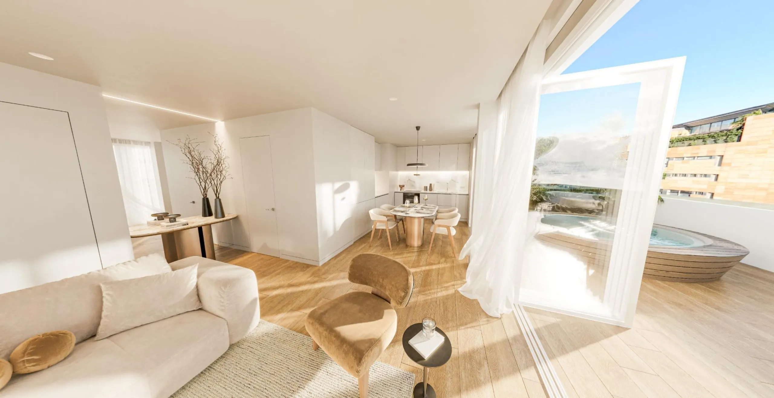 LUXURIOUS AND EXCLUSIVE NEW DEVELOPMENT IN MARINA BOTAFOCH, IBIZA – Duplex Penthouses