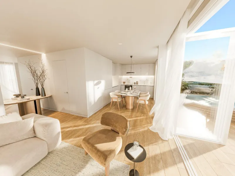 LUXURIOUS AND EXCLUSIVE NEW DEVELOPMENT IN MARINA BOTAFOCH, IBIZA – Duplex Penthouses
