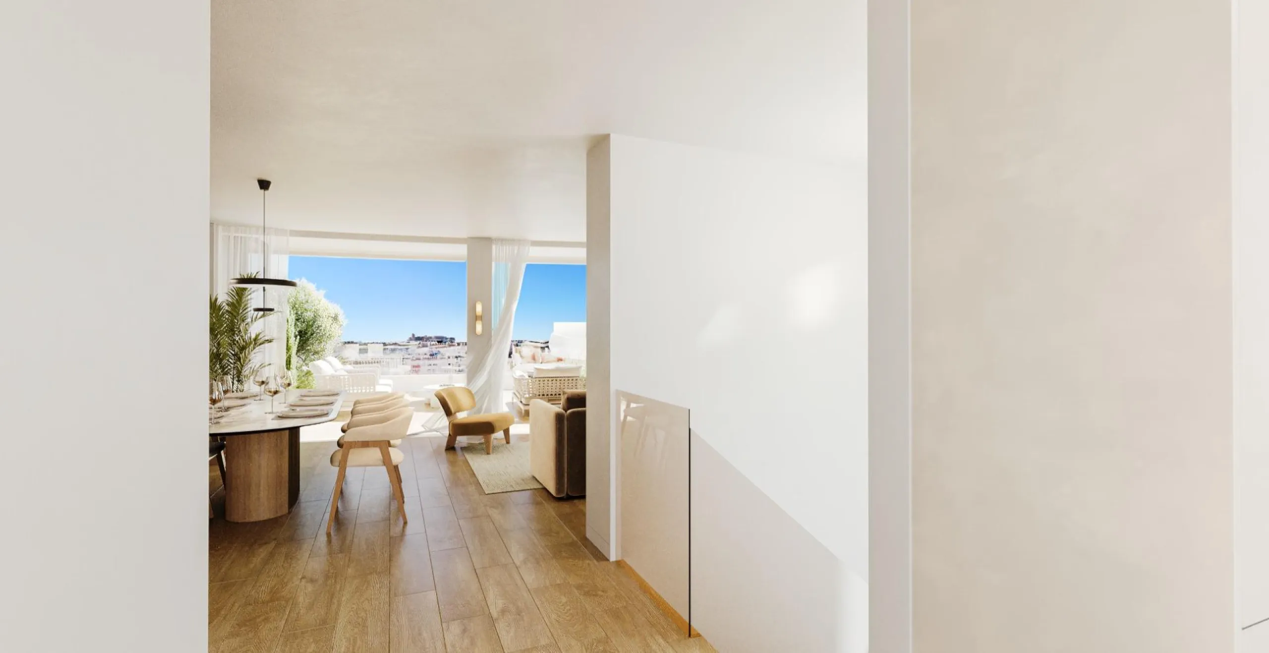 LUXURIOUS AND EXCLUSIVE NEW DEVELOPMENT IN MARINA BOTAFOCH, IBIZA – Duplex Penthouses