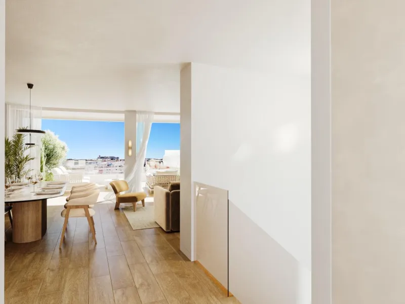 LUXURIOUS AND EXCLUSIVE NEW DEVELOPMENT IN MARINA BOTAFOCH, IBIZA – Duplex Penthouses