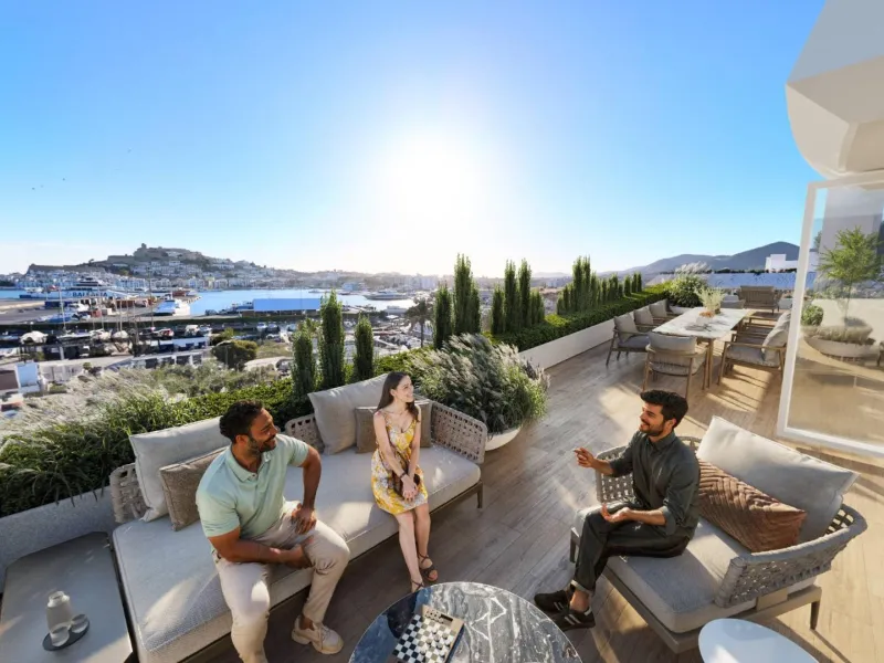 LUXURIOUS AND EXCLUSIVE NEW DEVELOPMENT IN MARINA BOTAFOCH, IBIZA – Duplex Penthouses
