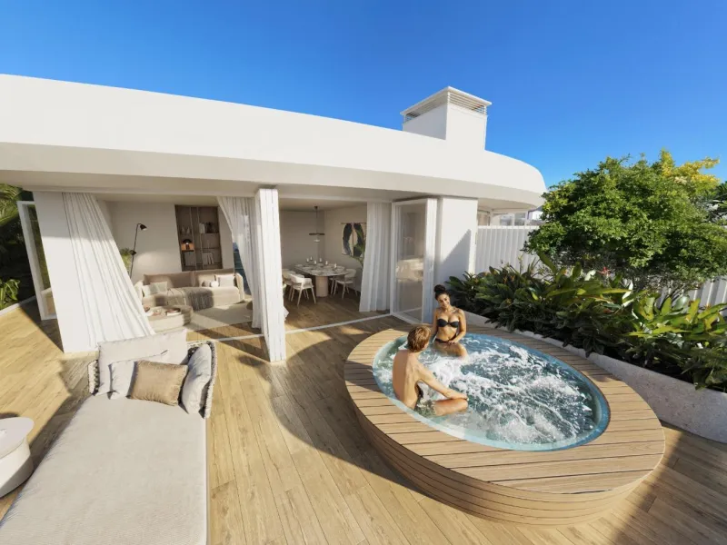 LUXURIOUS AND EXCLUSIVE NEW DEVELOPMENT IN MARINA BOTAFOCH, IBIZA – Duplex Penthouses