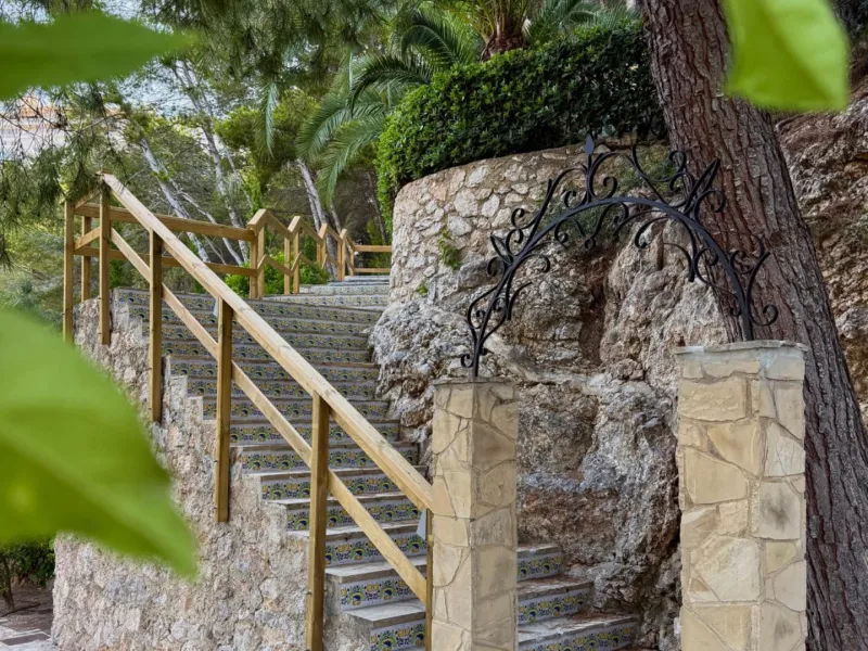 Villa de alta gama en la costa mediterránea, residencia Cap Blanc, Cullera