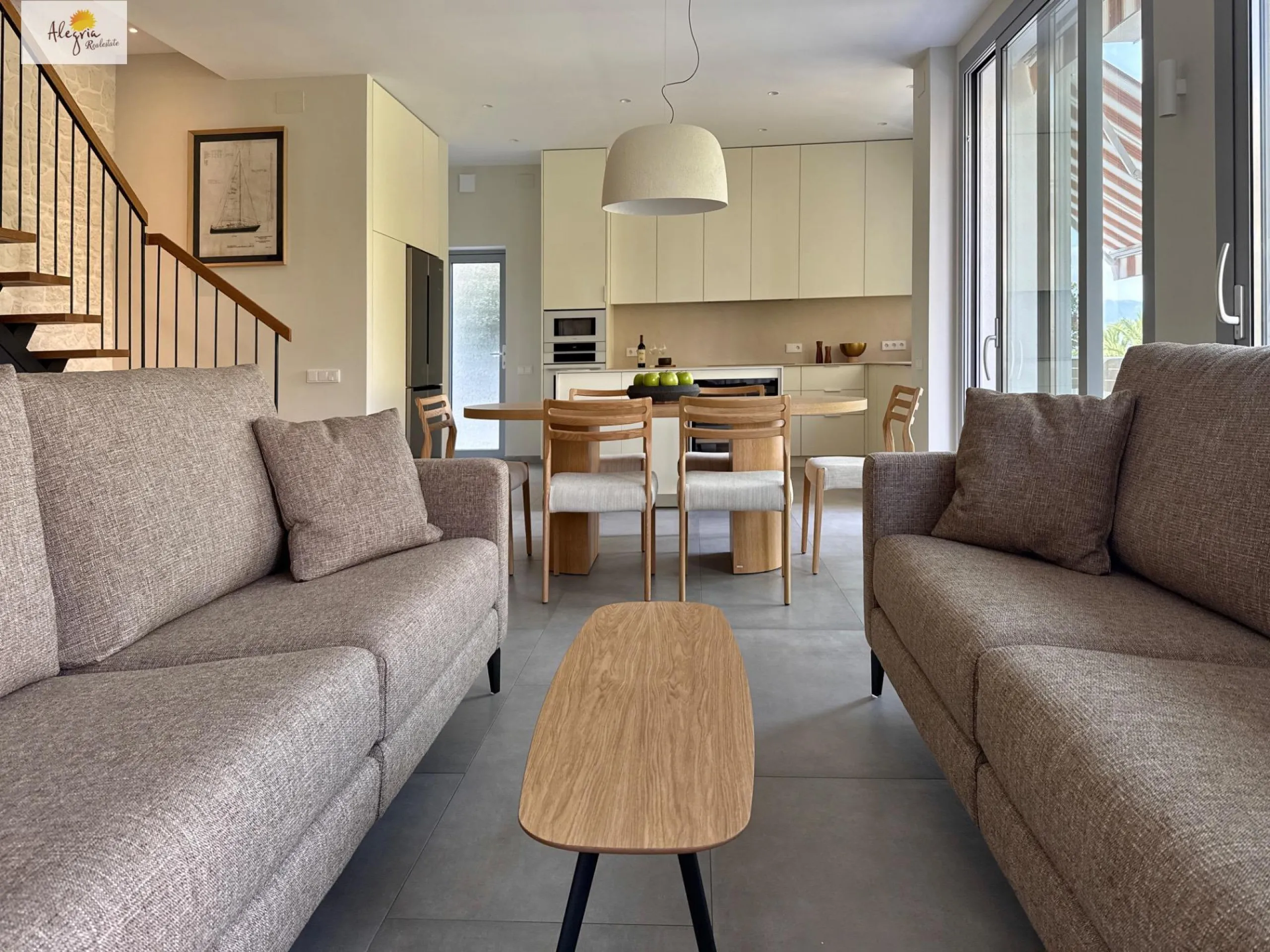 Villa de alta gama en la costa mediterránea, residencia Cap Blanc, Cullera