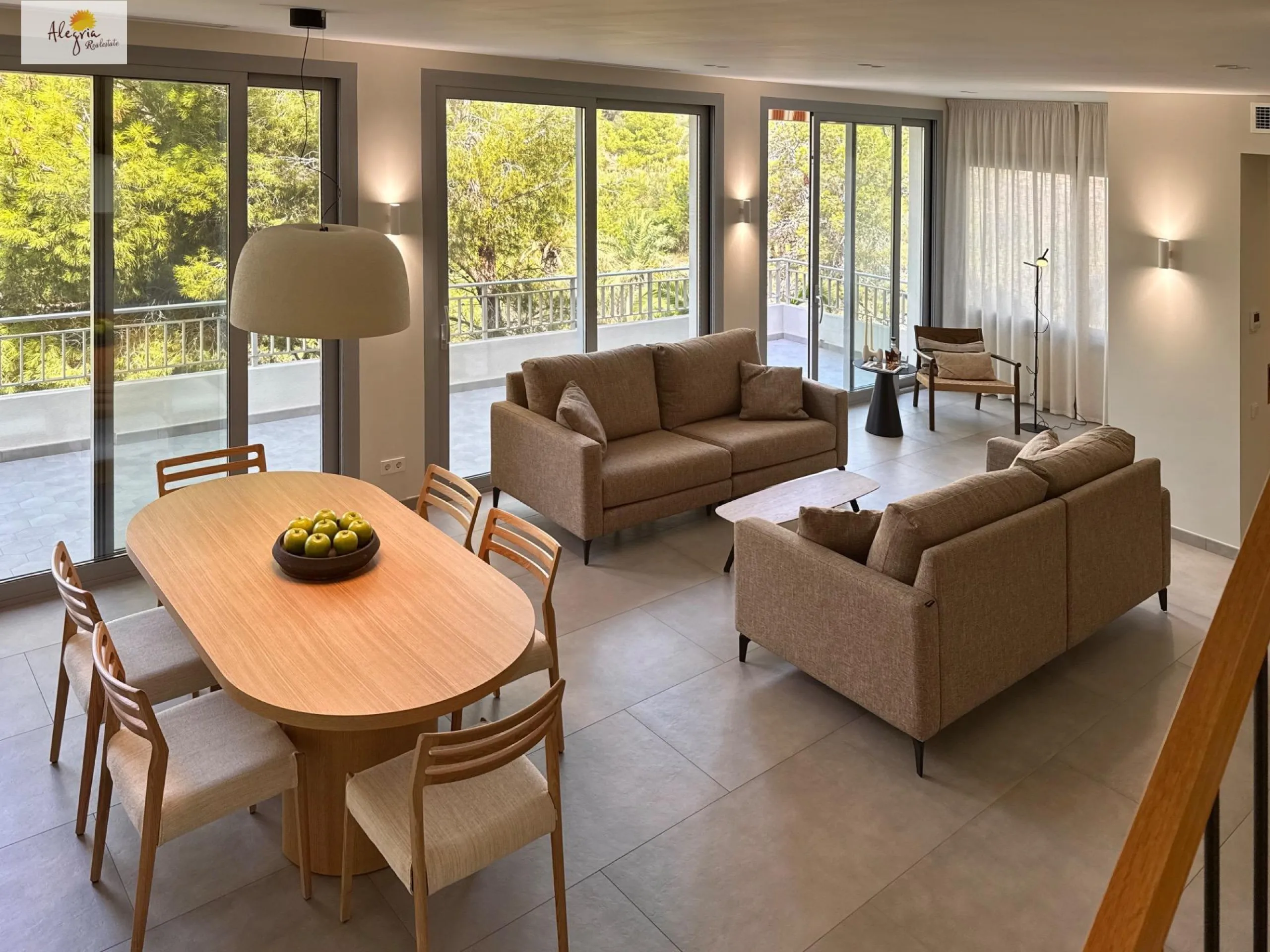 Villa de alta gama en la costa mediterránea, residencia Cap Blanc, Cullera