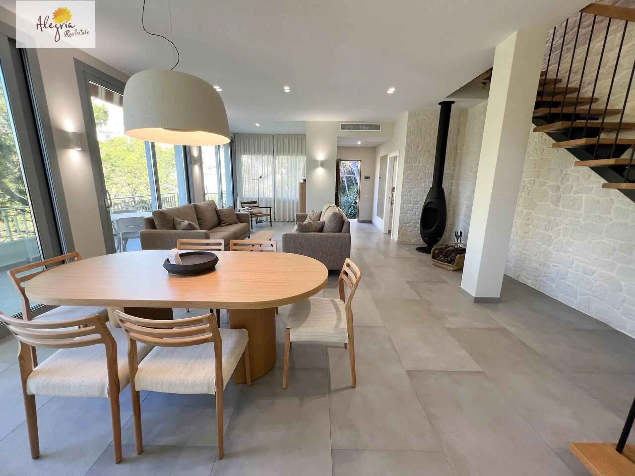 Villa de alta gama en la costa mediterránea, residencia Cap Blanc, Cullera