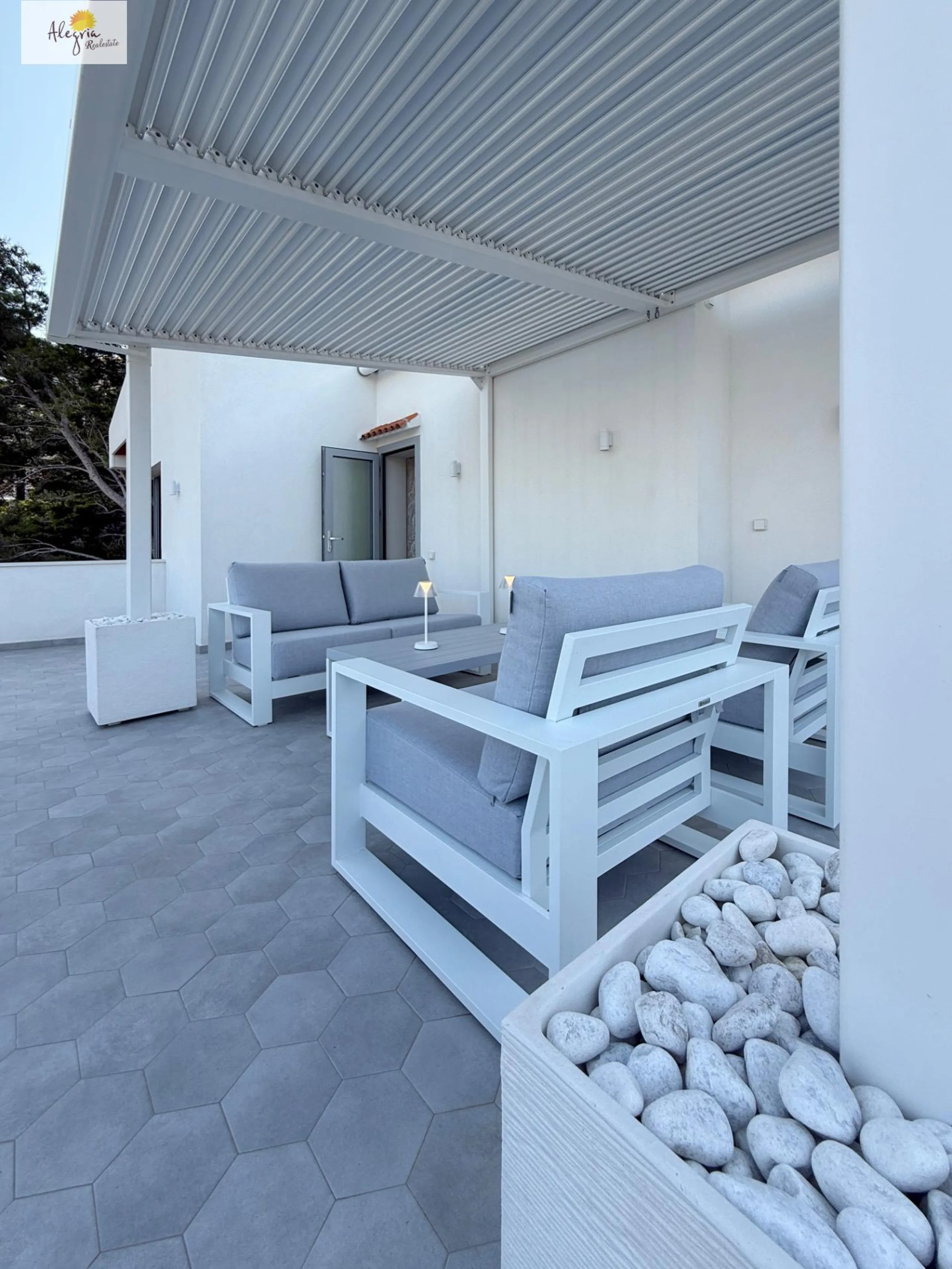 Villa de alta gama en la costa mediterránea, residencia Cap Blanc, Cullera