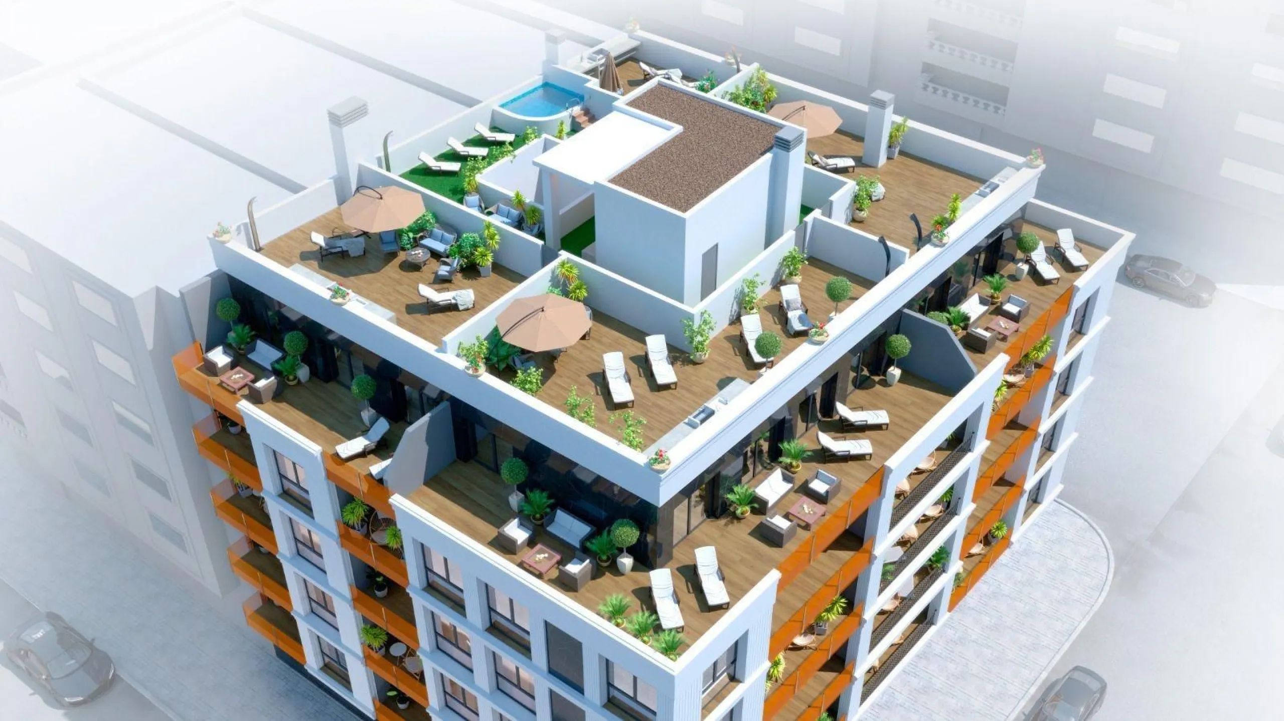 Large Corner Apartment in Spectacular Alegria XXIV Complex