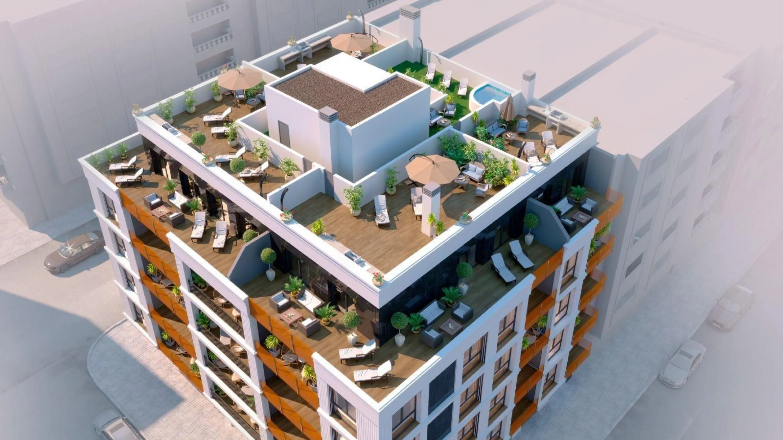 Large Corner Apartment in Spectacular Alegria XXIV Complex