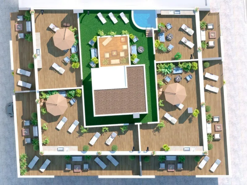 Large Corner Apartment in Spectacular Alegria XXIV Complex