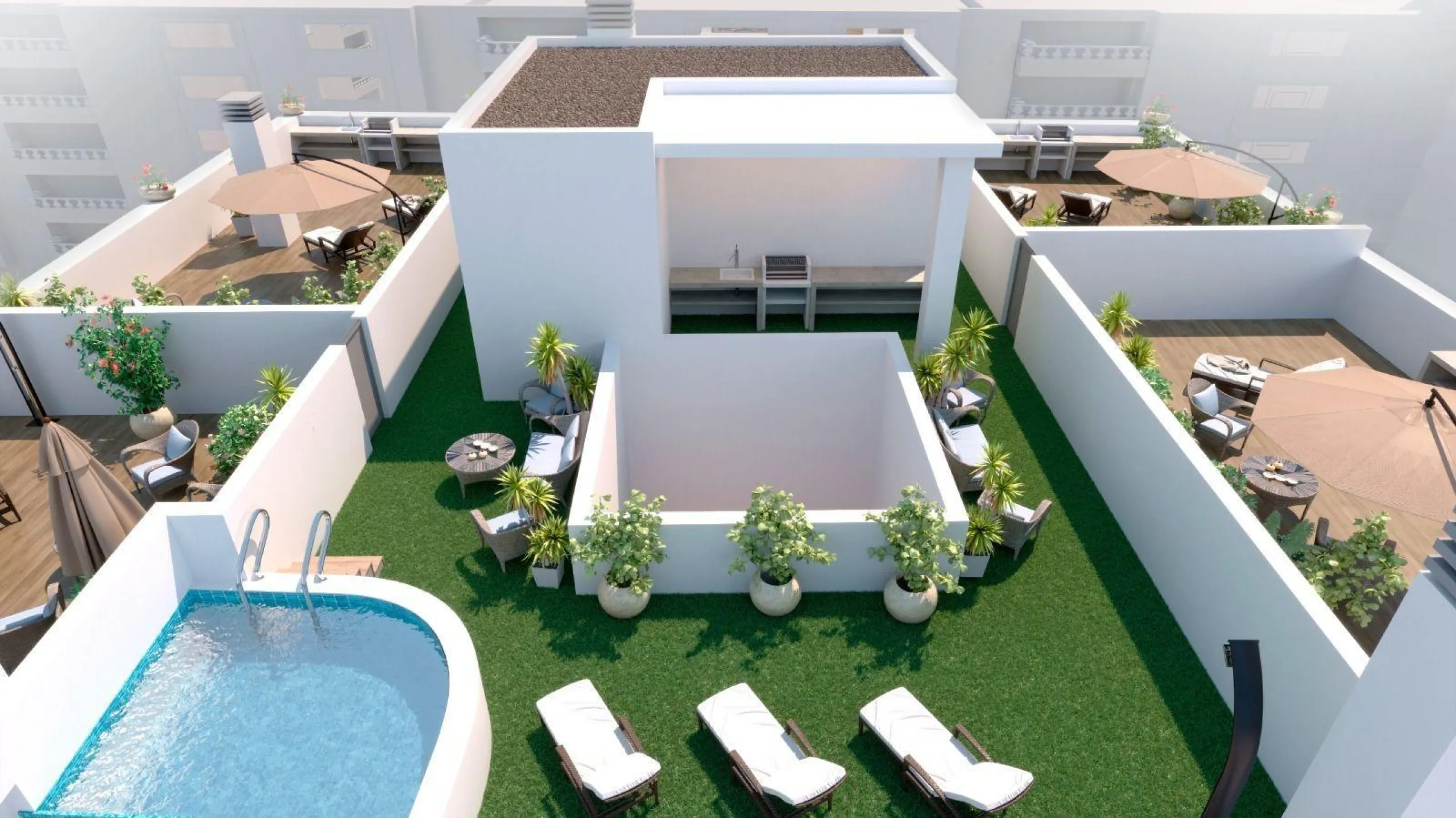 Large Corner Apartment in Spectacular Alegria XXIV Complex