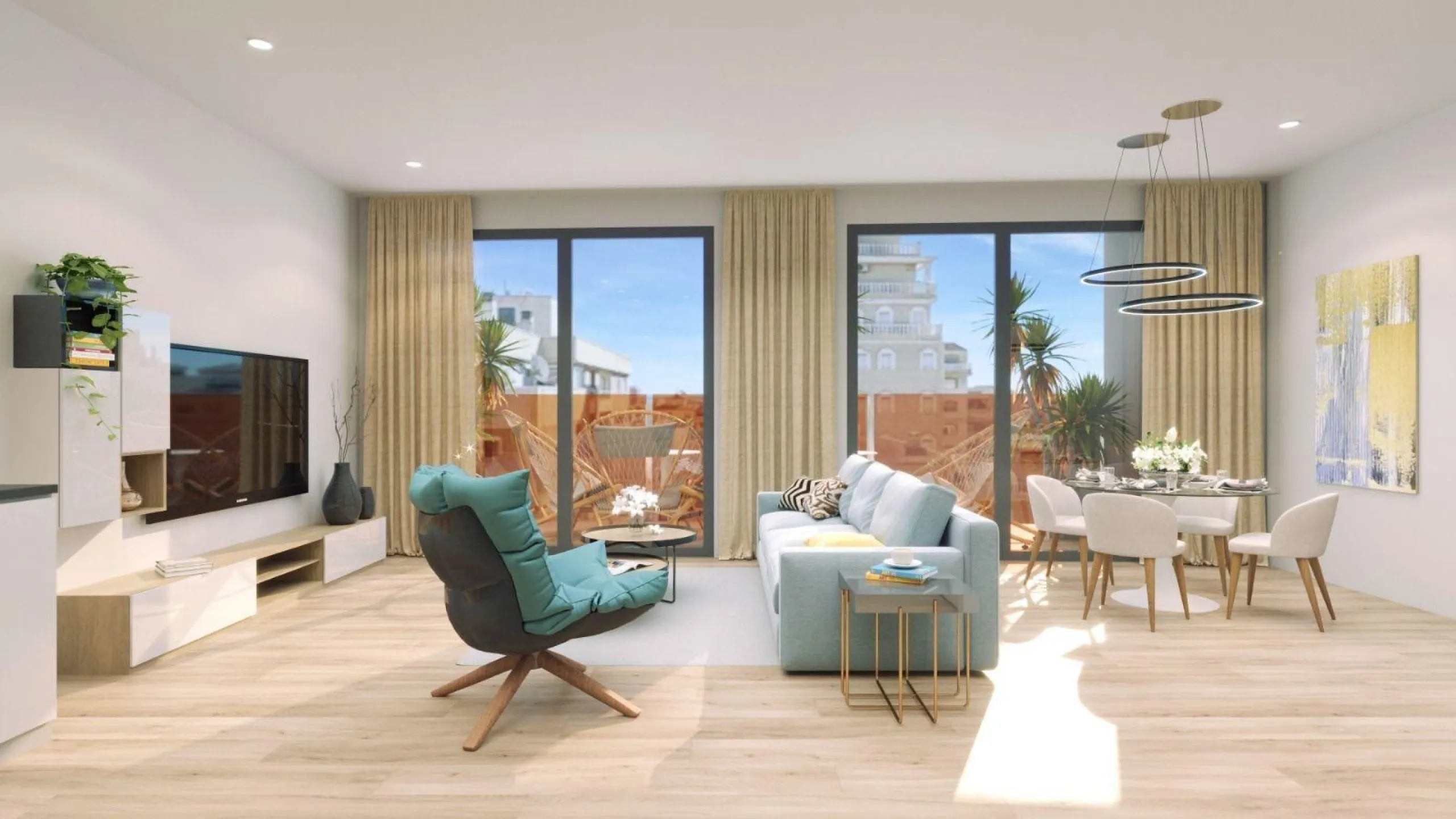 Large Corner Apartment in Spectacular Alegria XXIV Complex