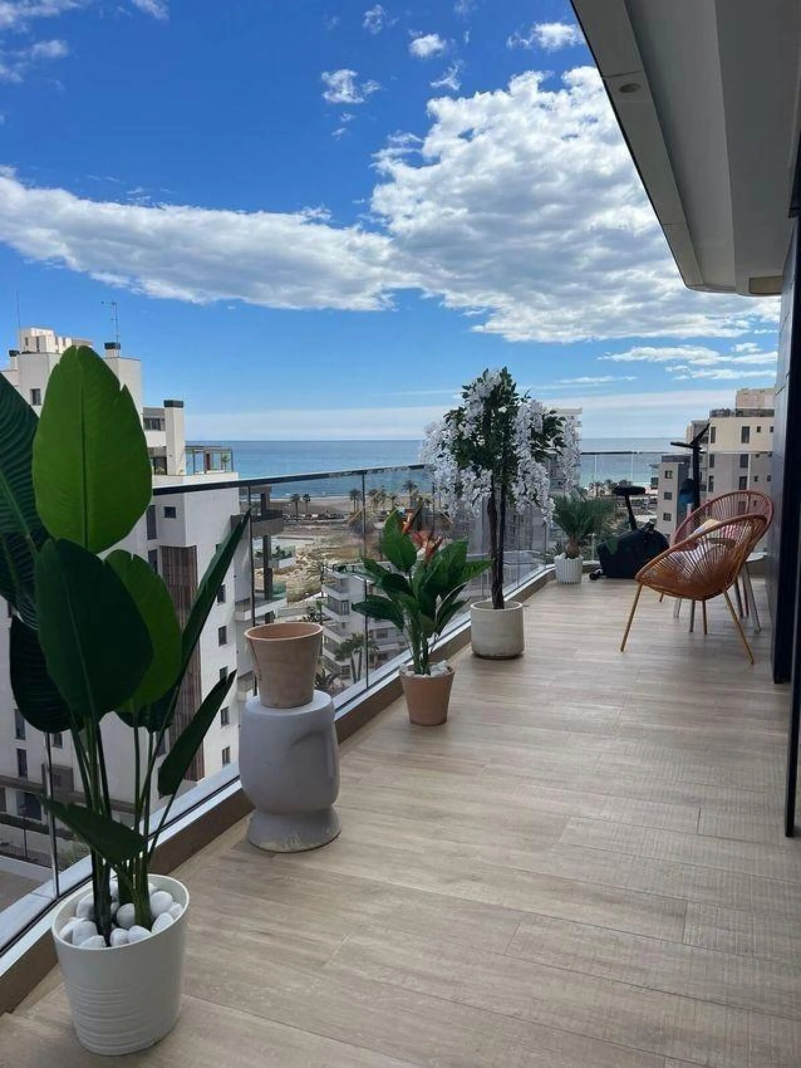 Exclusivo ático con vistas al mar en Pau 5 a 200 m de la playa