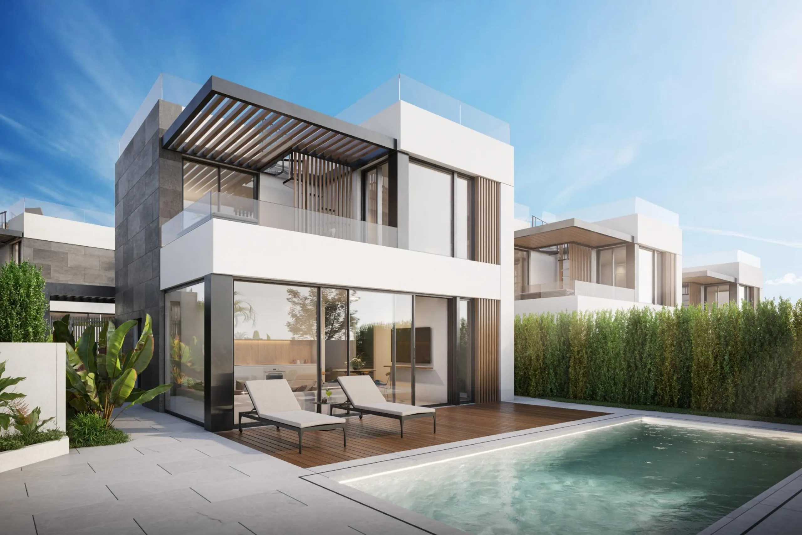 🌴 New modern villas in La Nucía