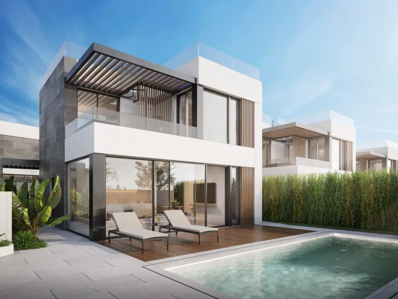 🌴 New modern villas in La Nucía