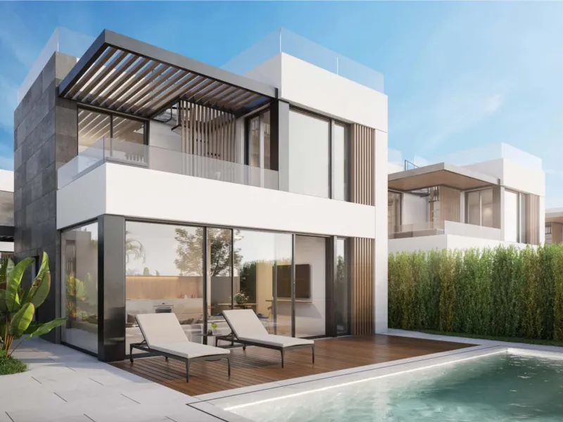 🌴 New modern villas in La Nucía