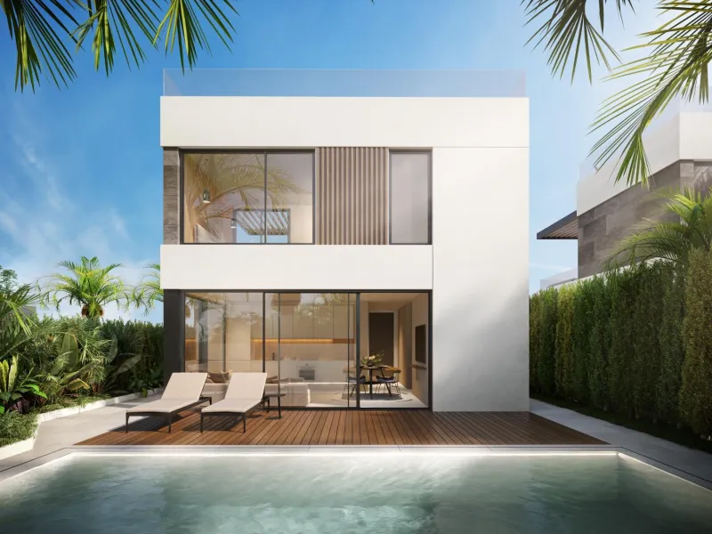 🌴 New modern villas in La Nucía