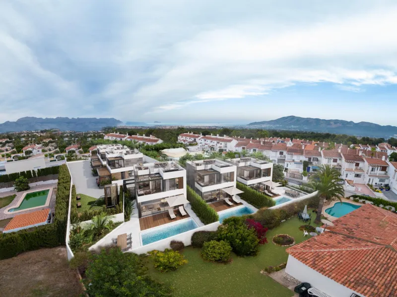 🌴 New modern villas in La Nucía