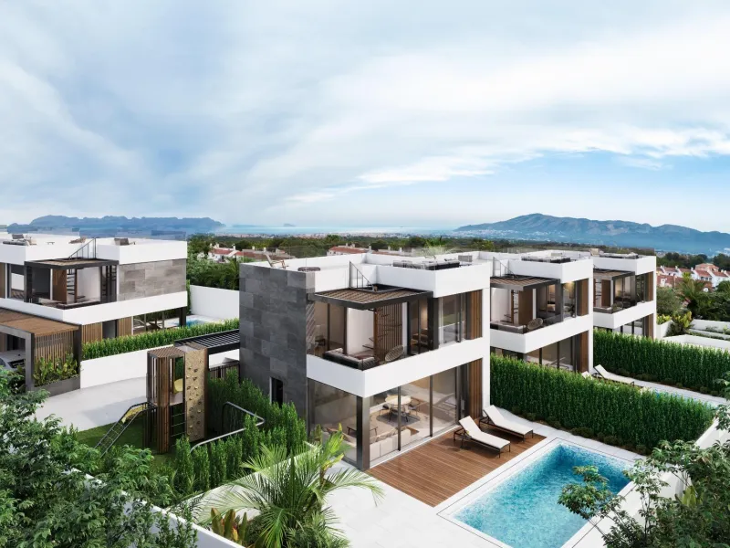 🌴 New modern villas in La Nucía