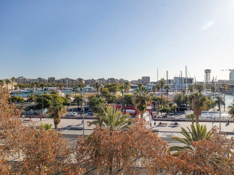 New-build apartment with sea views in Port Vell, Barcelona