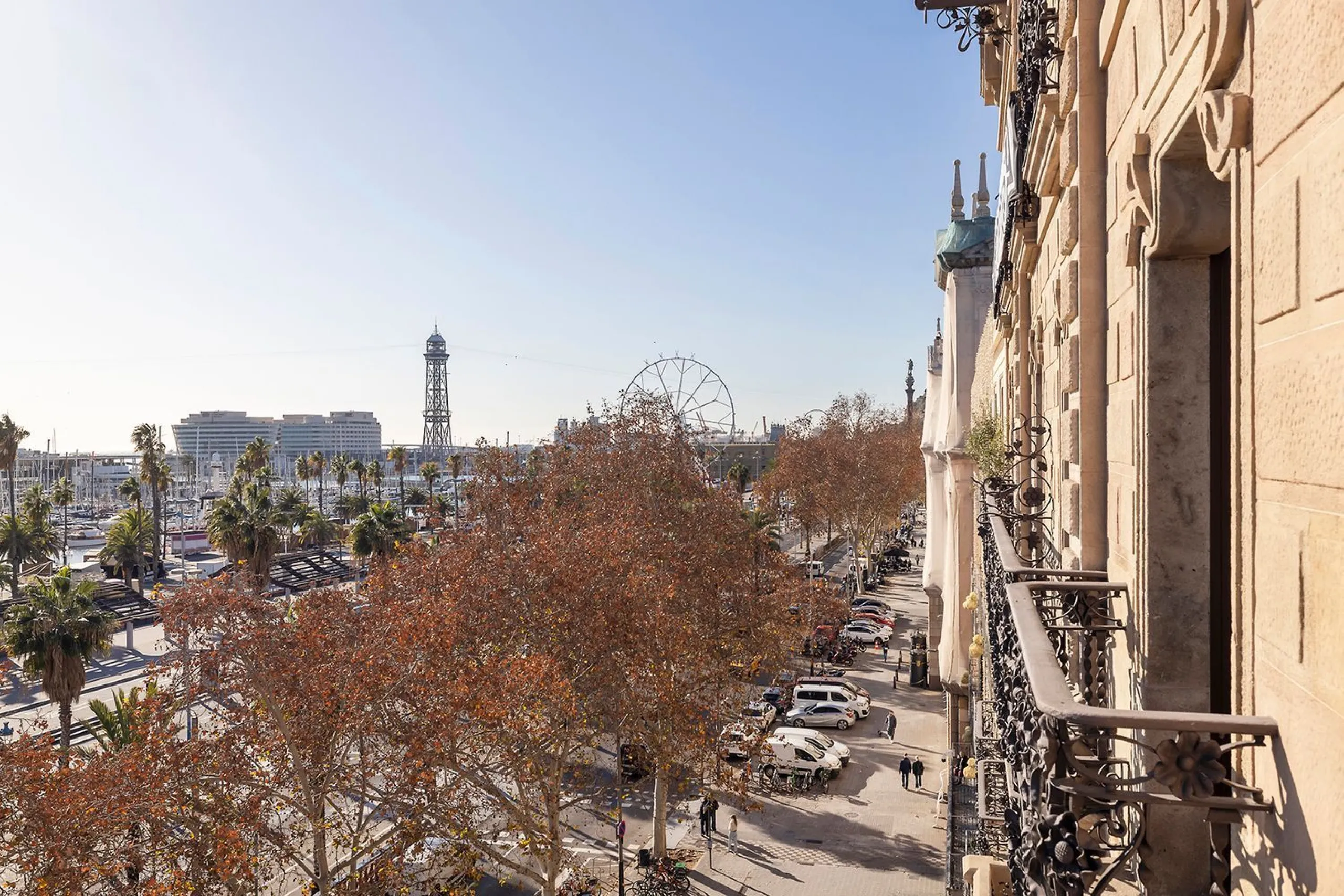 New-build apartment with sea views in Port Vell, Barcelona