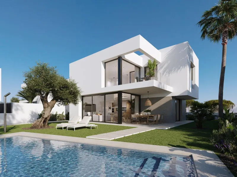 VILLAS DE OBRA NUEVA CON PISCINA PRIVADA EN FINESTRAT🌴
