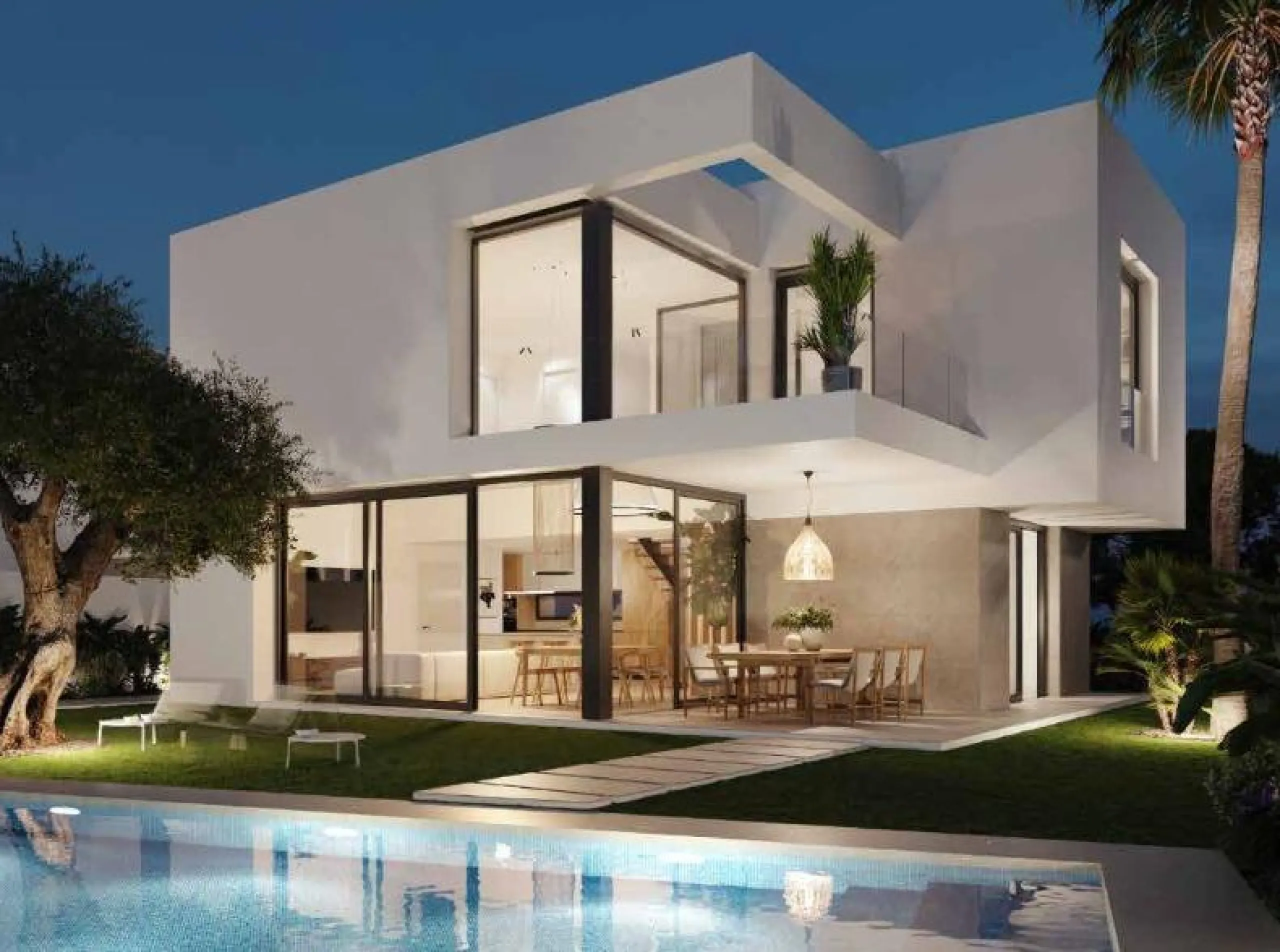 VILLAS DE OBRA NUEVA CON PISCINA PRIVADA EN FINESTRAT🌴