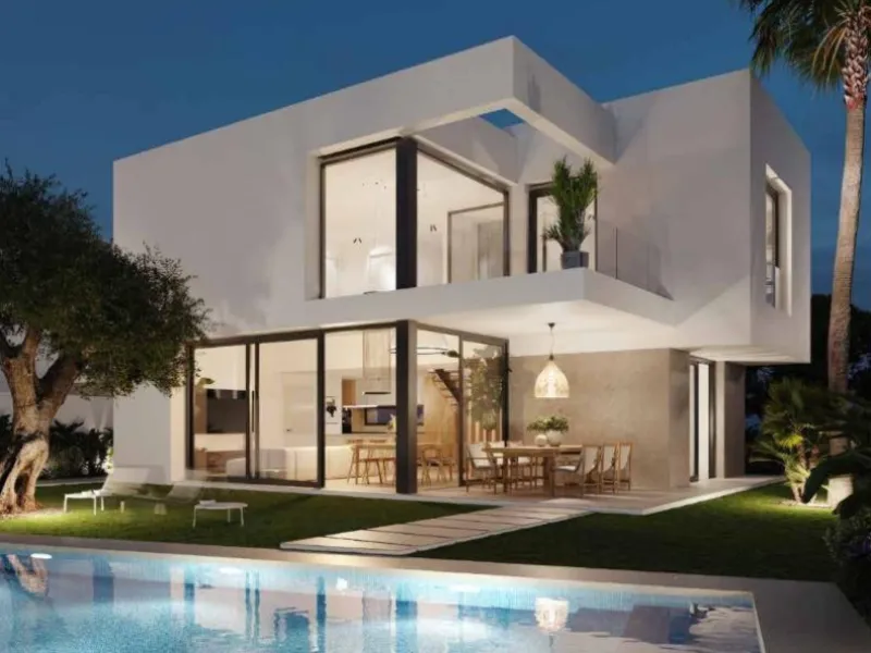 VILLAS DE OBRA NUEVA CON PISCINA PRIVADA EN FINESTRAT🌴