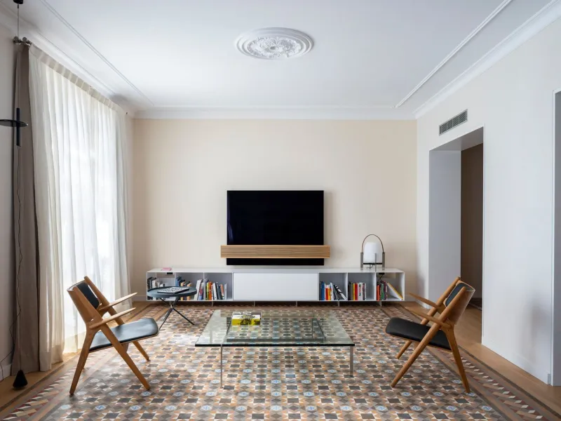 New-build apartment in a landmark building overlooking Port Vell, Barcelona