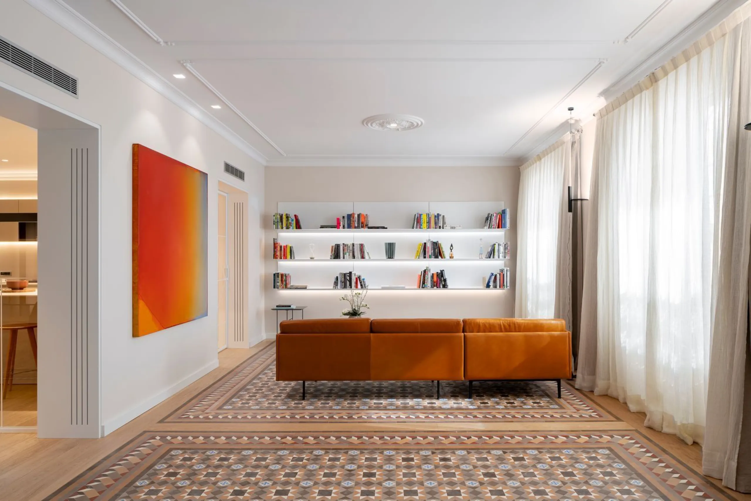 New-build apartment in a landmark building overlooking Port Vell, Barcelona