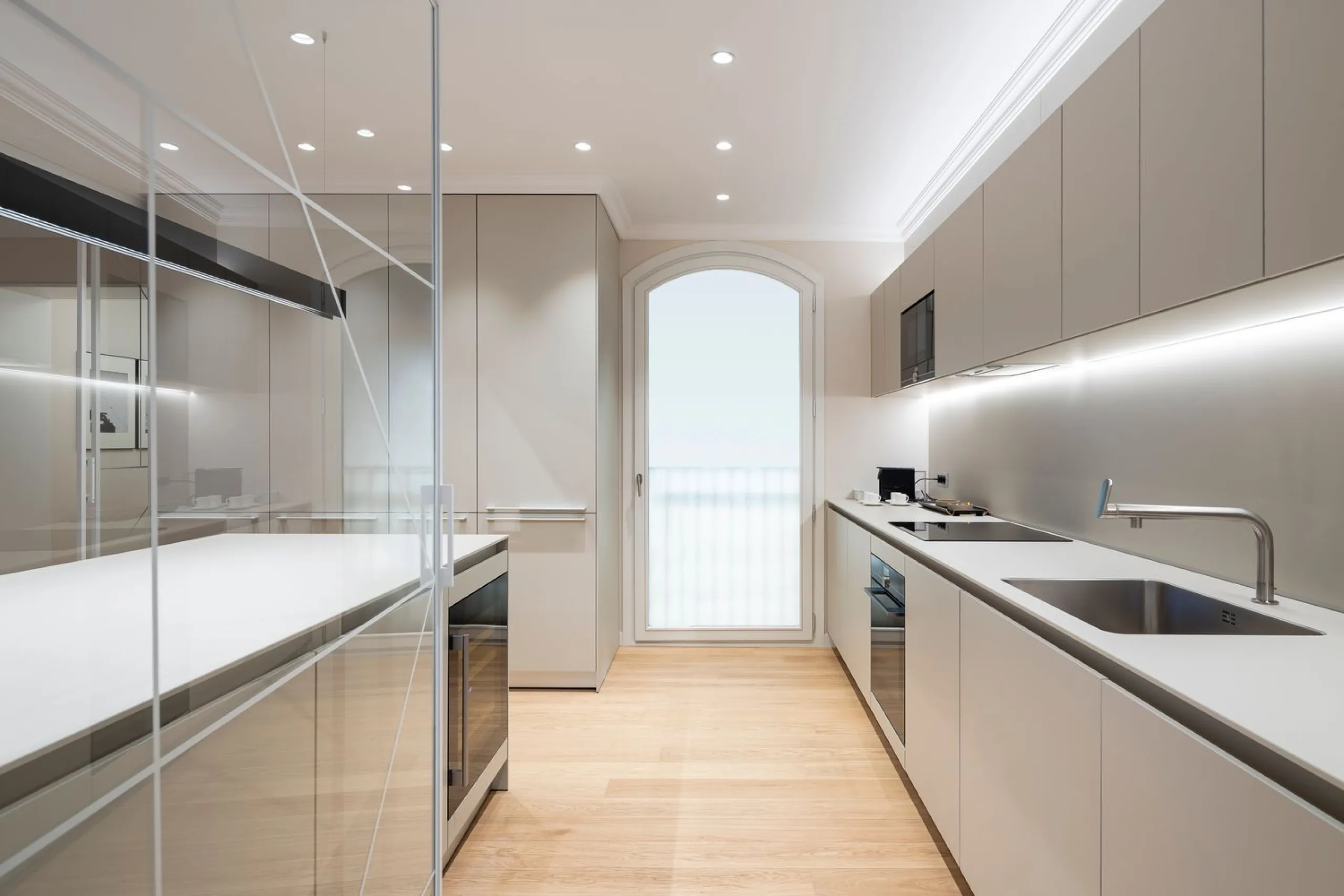 New-build apartment in a landmark building overlooking Port Vell, Barcelona