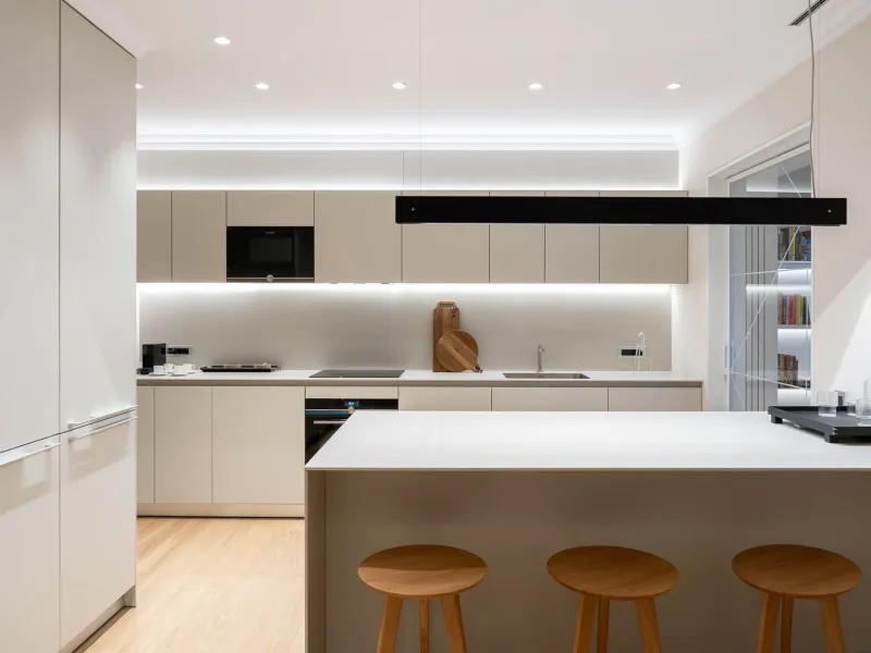 New-build apartment in a landmark building overlooking Port Vell, Barcelona