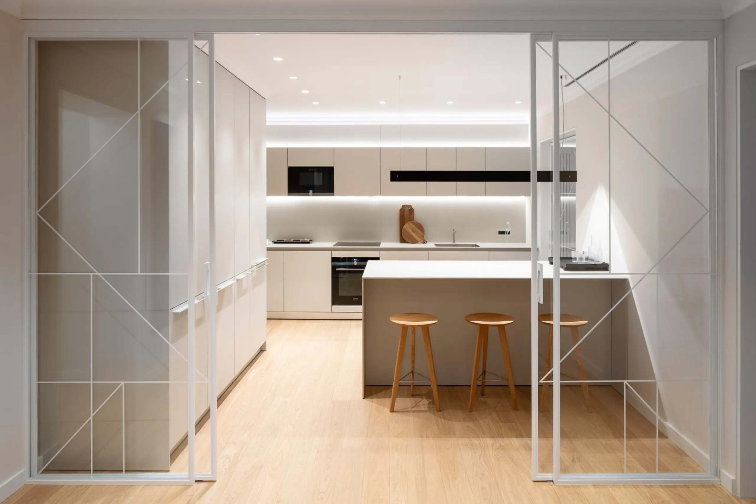 New-build apartment in a landmark building overlooking Port Vell, Barcelona