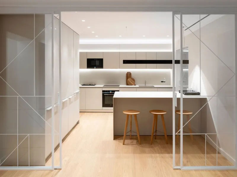New-build apartment in a landmark building overlooking Port Vell, Barcelona