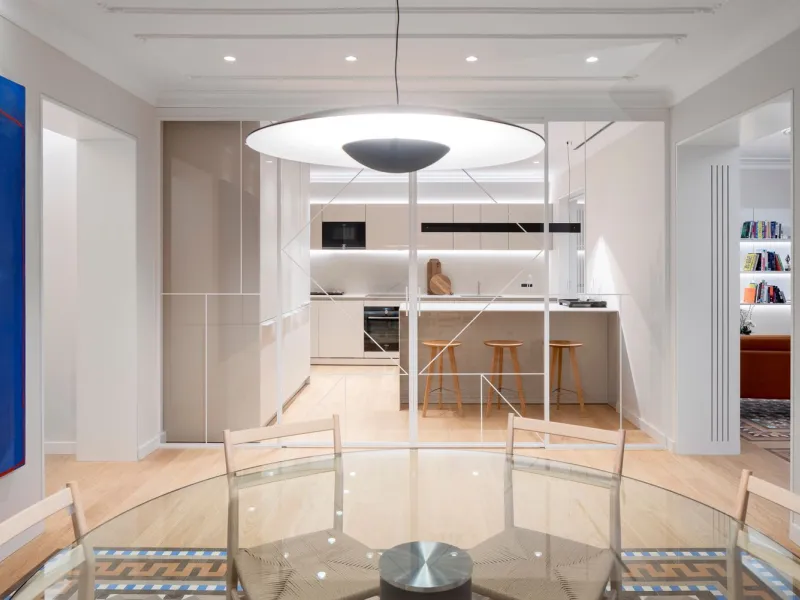 New-build apartment in a landmark building overlooking Port Vell, Barcelona