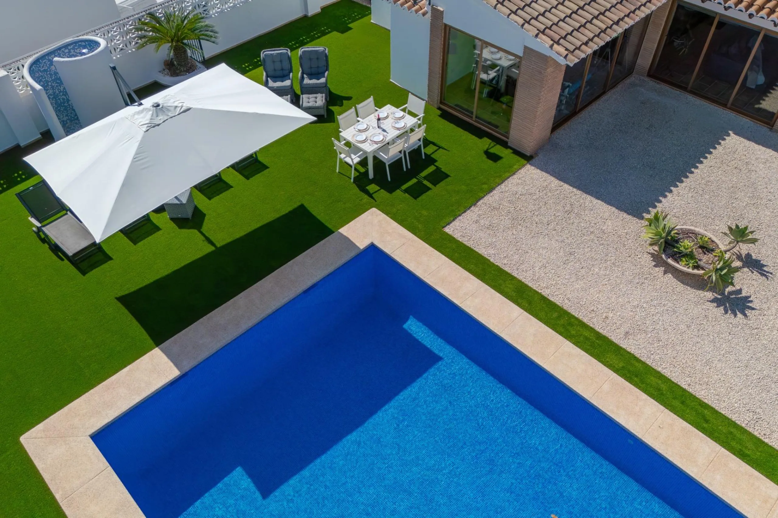 Residencia exclusiva con vistas panorámicas al Peñón de Ifach — Calpe